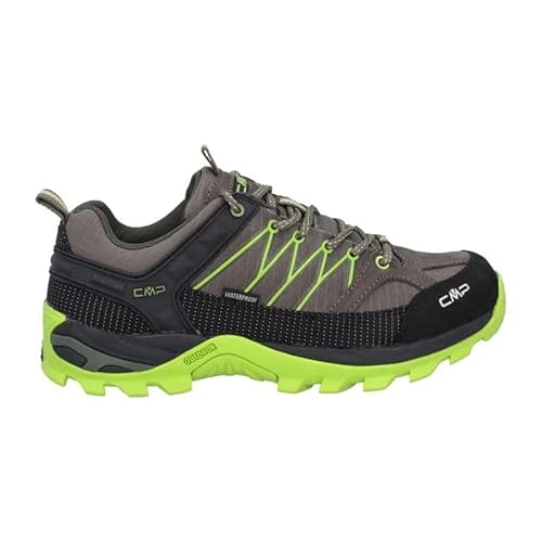 CMP Herren Rigel Low Shoes WP Trekking-Schuhe, Militare-Moss, 47 EU von CMP