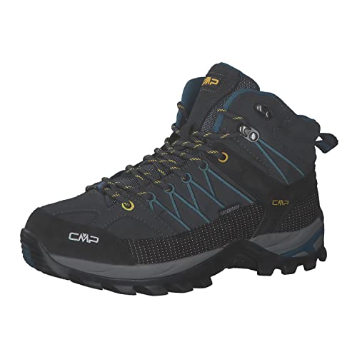 CMP - Rigel Mid Trekking Shoes Wp, Antracite-Deep Lake, 40 von CMP