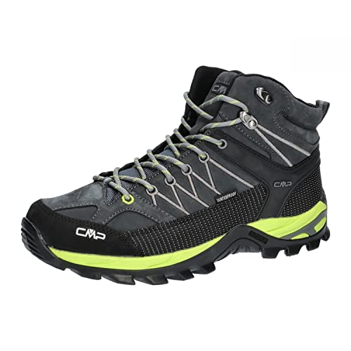 CMP - Rigel Mid Trekking Shoes Wp, Antracite-Limegreen, 42 von CMP