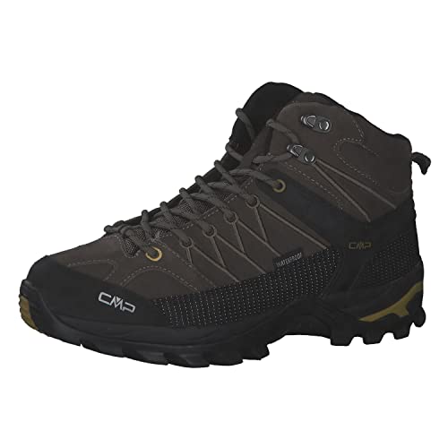 CMP Herren Rigel Mid Trekking Wp Walking Shoe, Fango, 41 EU, 3Q12947 von CMP