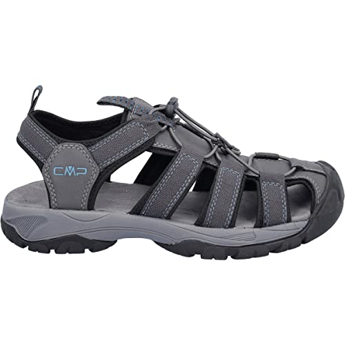 CMP Herren Sahiph Hiking Sport Sandal, Titanio-Deep Lake, 40 EU von CMP