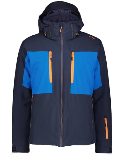 CMP Herren Skijacke mit Kapuze dunkelblau (295), 46 von CMP