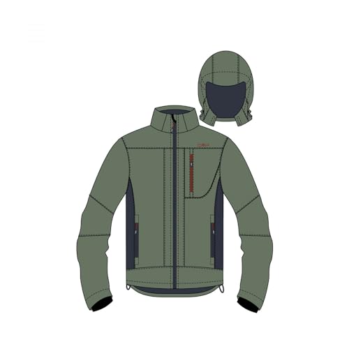 CMP Herren Softshelljacke Abnehmbarer Kapuze, Salbeigrün, 56 CMP Herren Softshelljacke Abnehmbarer Kapuze, Salbeigrün, 56 von CMP