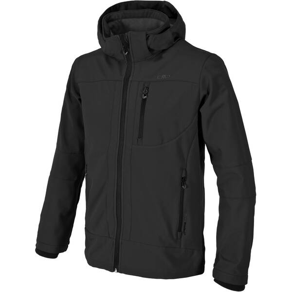 CMP Herren Funktionsjacke Herren Softshelljacke mit Kapuze Men Softshell Jacket Zip Hood von CMP