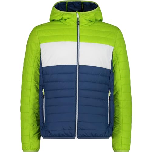 CMP Herren Steppjacke dusty blue-limegreen 56 von CMP