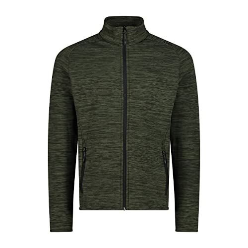 CMP Herren Stretch Fleece Jacke, Oil Green Mel., 58 CMP Herren Stretch Fleece Jacke, Oil Green Mel., 58 von CMP