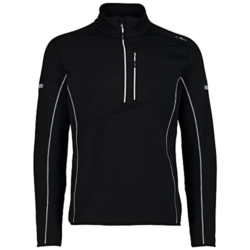 CMP Herren Stretch Gridtech Pullover, Nero, 56 von CMP