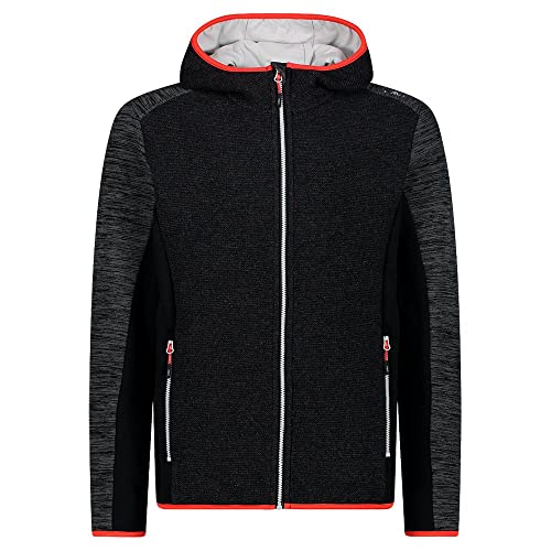 CMP Herren Stretch Performance Hoodie Jacke, Piombo Mel., 50 von CMP