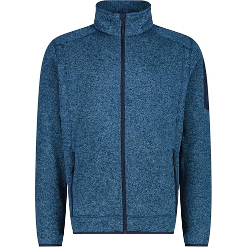 CMP Herren Strick Fleece Jacke, ocean-b. blue, 3XL von CMP