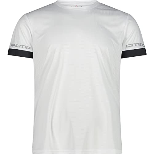 CMP Herren T-Shirt, Bianco, 52 von CMP