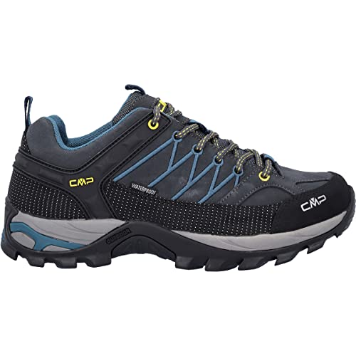 CMP Herren Trekking Schuhe Rigel Low 3Q13247 Antracite-Deep Lake 39 von CMP