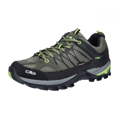 CMP Herren Wanderschuhe Rigel Low WP jungle-yellow fluo 42 von CMP