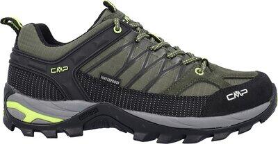 CMP Herren Trekkinghalbschuhe Herren Leichtwanderschuhe Rigel Low Shoes JUNGLE-YELLOW FLUO - Gr. - 47 von CMP