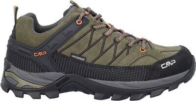 CMP Herren Trekkinghalbschuhe Herren Trekkingschuhe Rigel Low OLIVE-FLAME - Gr. - 42 von CMP