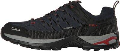 CMP Herren Trekkingschuhe Rigel Low ASPHALT-SYRAH - Gr. - 46 von CMP