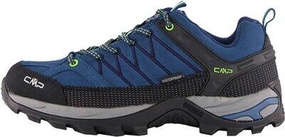 CMP Herren Trekkingschuhe Rigel Low BLUE INK-YELLOW FLUO - Gr. - 47 von CMP
