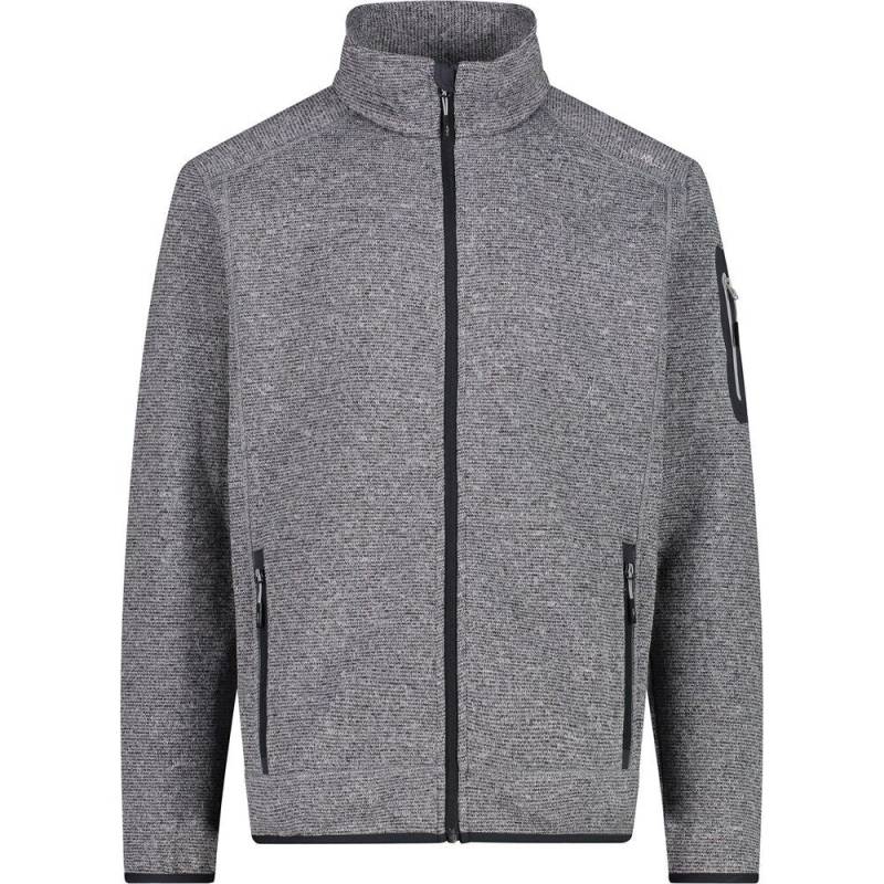 CMP Herren Unterjacke Herren Fleecejacke ice-titanio-nero Midlayer 54 von CMP