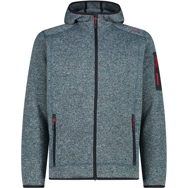 CMP Herren Unterjacke Kapuzen Fleecejacke von CMP