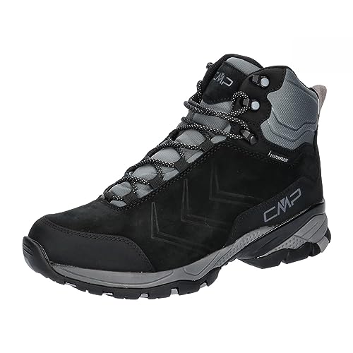 CMP Herren Wanderschuhe MELNICK MID Trekking Shoes WP 3Q18587 Nero 45 von CMP