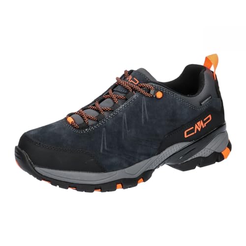 CMP Herren Wanderschuhe Melnick Low Trekking Shoes WP 3Q18597 B.Blue-Flamingo Fluo 42 von CMP
