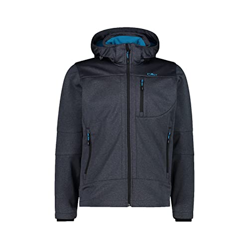 CMP - Herrenjacke mit Kapuze und Reißverschluss, Titan Mel., 58 von CMP