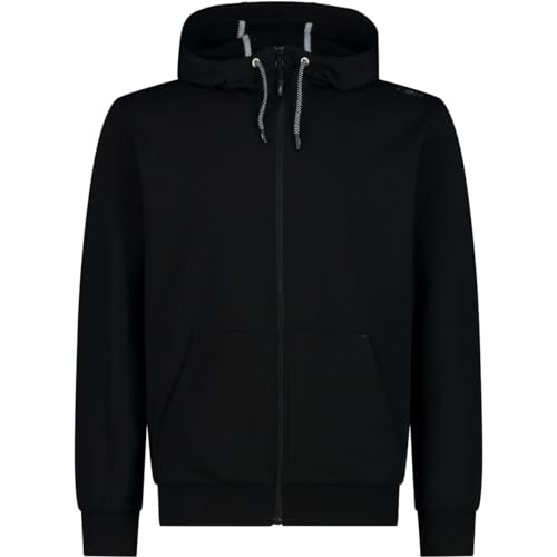 CMP - Herrenjacke mit fester Kapuze, Schwarz, 58 von CMP