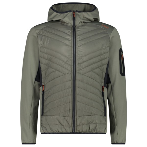 CMP - Hybrid Jacket Fix Hood - Kunstfaserjacke Gr 52 oliv von CMP