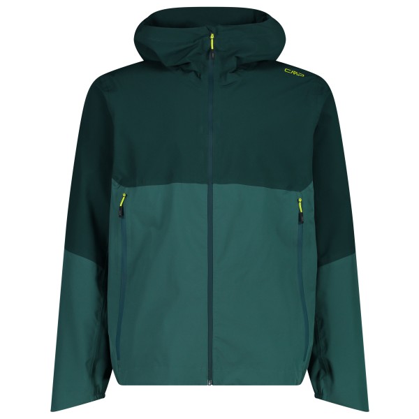 CMP - Jacket Fix Hood 2 Layer - Regenjacke Gr 48 blau von CMP