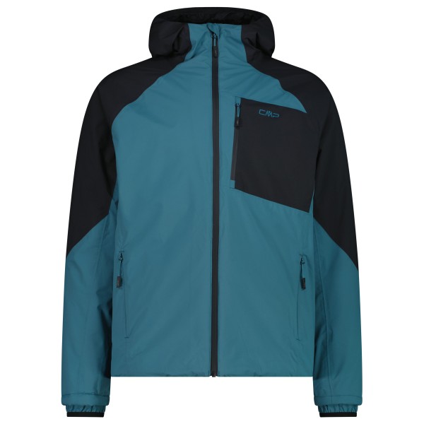 CMP - Jacket Fix Hood 35Z2817 - Regenjacke Gr 48 türkis von CMP