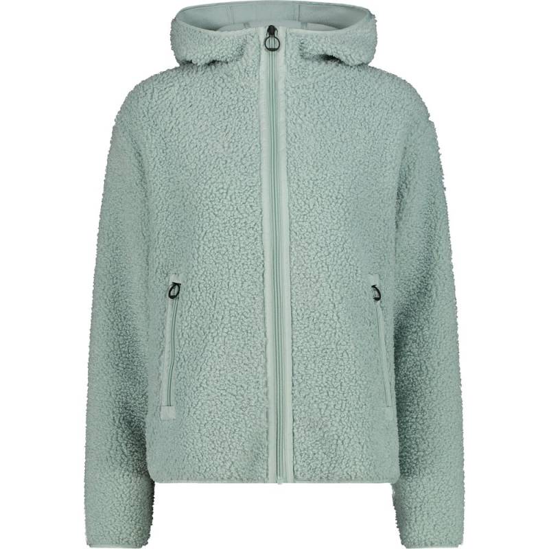CMP Jacket Fix Hood Damen Fleecejacke jade 38 von CMP