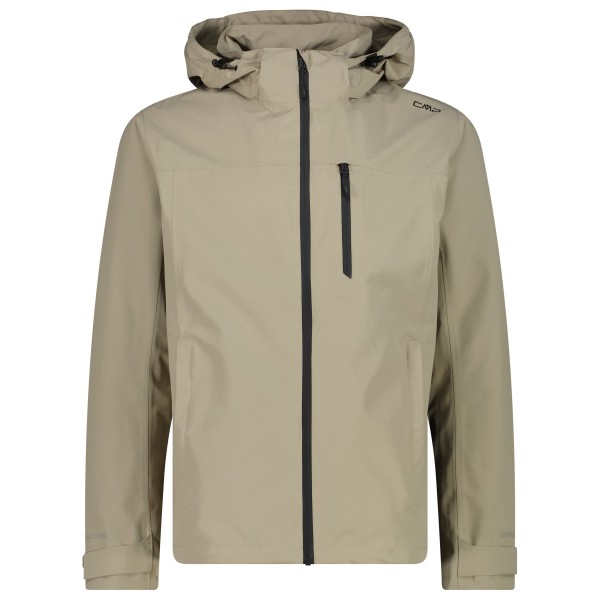 CMP - Jacket Fix Hood Ripstop - Regenjacke Gr 46 beige von CMP