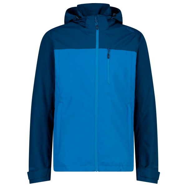 CMP - Jacket Fix Hood Ripstop - Regenjacke Gr 48 blau von CMP