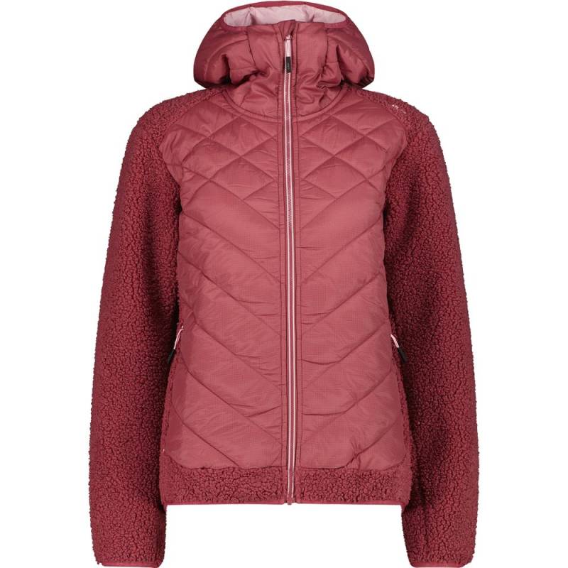 CMP Jacket Hybrid Fix Hood Damen Isolationsjacke peony 42 von CMP