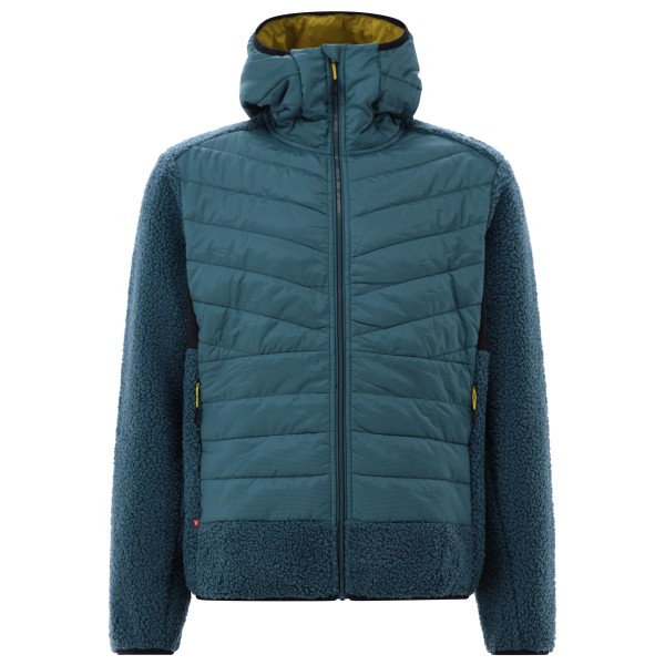 CMP - Jacket Hybrid Fix Hood - Fleecejacke Gr 52 blau von CMP