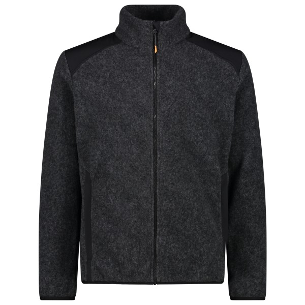CMP - Jacket Wool Effect - Fleecejacke Gr 50 schwarz von CMP