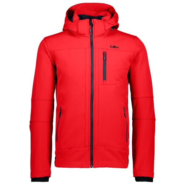 CMP - Jacket Zip Hood 3A01787 - Softshelljacke Gr 48 rot von CMP