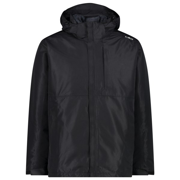 CMP - Jacket Zip Hood Detachable Inner Jacket Taslan - Doppeljacke Gr 54 schwarz von CMP
