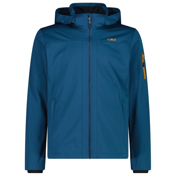CMP - Jacket Zip Hood Light Softshell - Softshelljacke Gr 52 blau von CMP