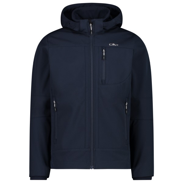 CMP - Jacket Zip Hood Softshell - Softshelljacke Gr 52 blau von CMP