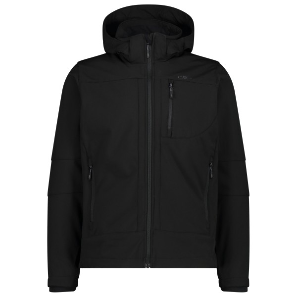 CMP - Jacket Zip Hood Softshell - Softshelljacke Gr 60 schwarz von CMP