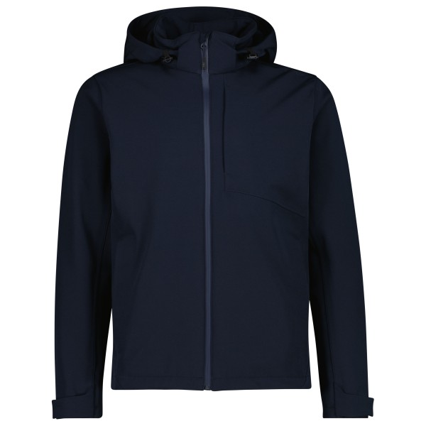 CMP - Jacket Zip Hood Stretch Softshell - Softshelljacke Gr 48 blau von CMP