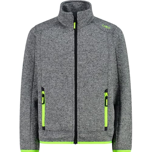 CMP Jungen Fleecejacke in Strick-Optik - 140 von CMP