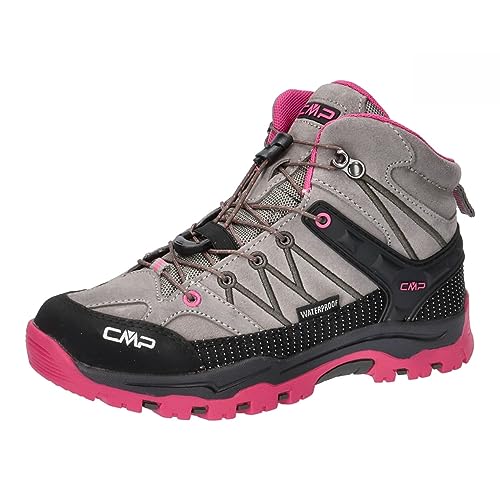 CMP Jungen Unisex Kinder Kids Rigel Mid Trekking Shoes Wp, Fuxia, 28, Mandel Fuchsia, EU von CMP