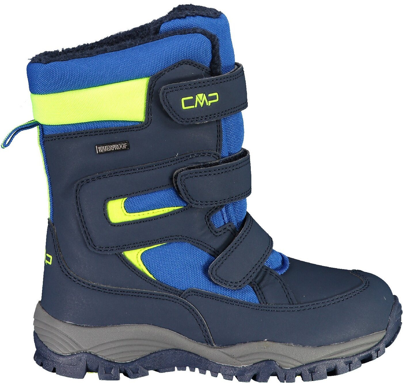 CMP KIDS HEXIS SNOW BOOT WP BLACK BLUE Stiefel von CMP
