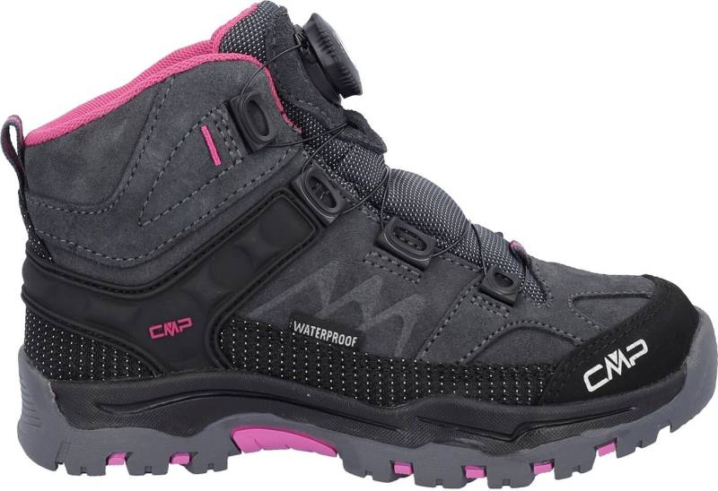 CMP KIDS KIRUNA MID FITGO TREKKING SHOES WP ANTRACITE-FESTIVAL Trekkingschuh von CMP