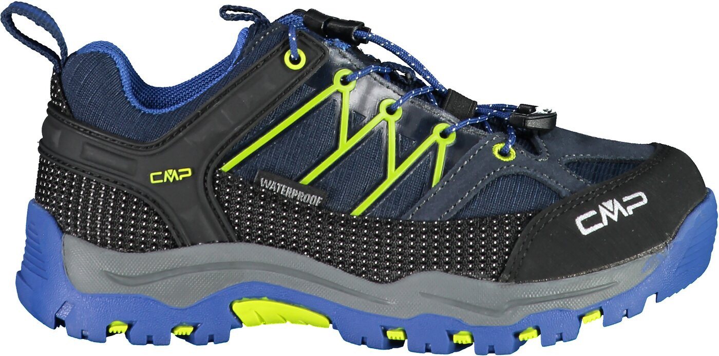 CMP KIDS RIGEL LOW TREKKING SHOES WP B.BLUE-ELECTRIC Wanderschuh von CMP