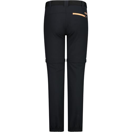 CMP Kid G Zip Off Pant Antracite-SALMONE - 116 von CMP
