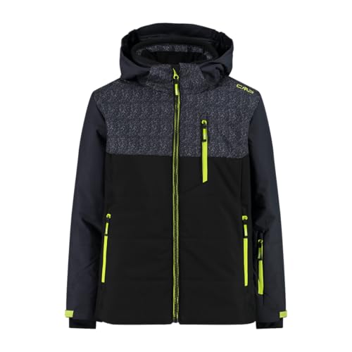 CMP Kid Jacket Snaps Hood Nero - 128 von CMP