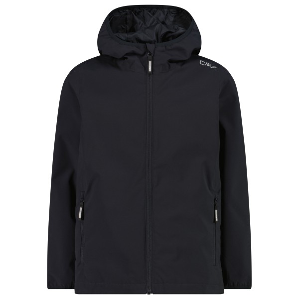 CMP - Kid's Jacket Fix Hood Clima Protect - Softshelljacke Gr 164 schwarz von CMP