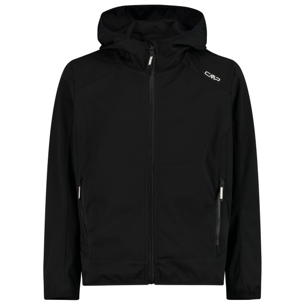 CMP - Kid's Jacket Fix Hood - Softshelljacke Gr 110 schwarz von CMP